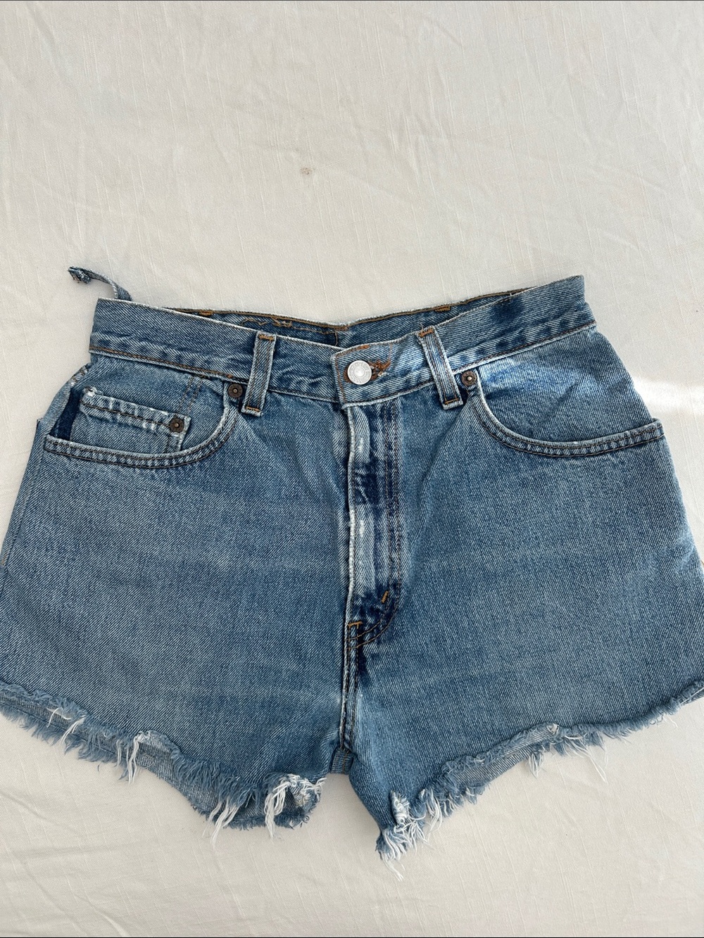 Levi’s - 647 High Rise Denim Shorts